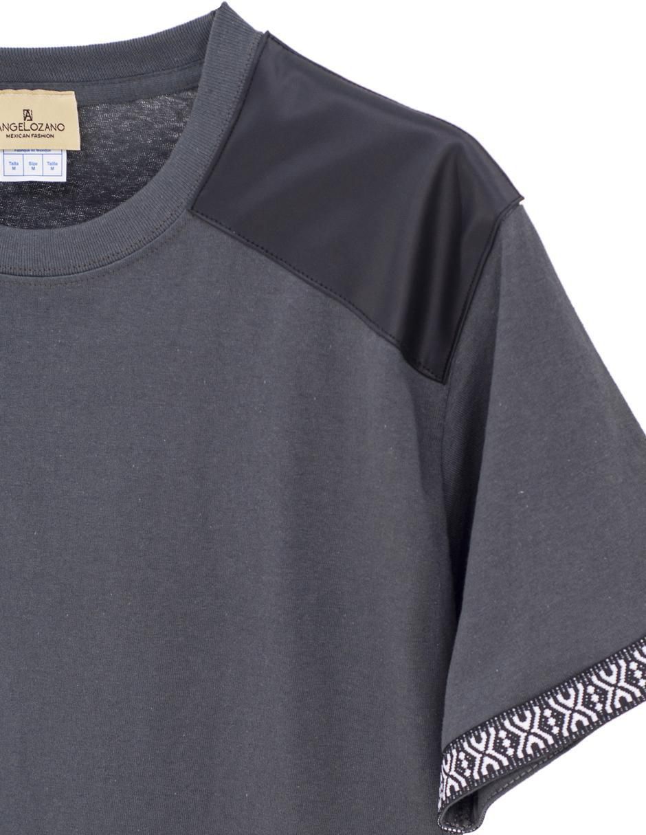 Playera cuello redondo para hombre 4