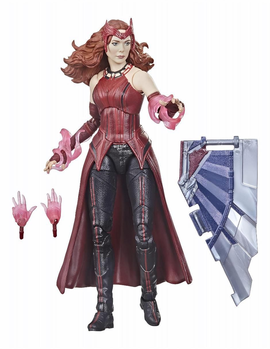 Figura de Colección Marvel Legends Series Scarlet Witch Articulado 3