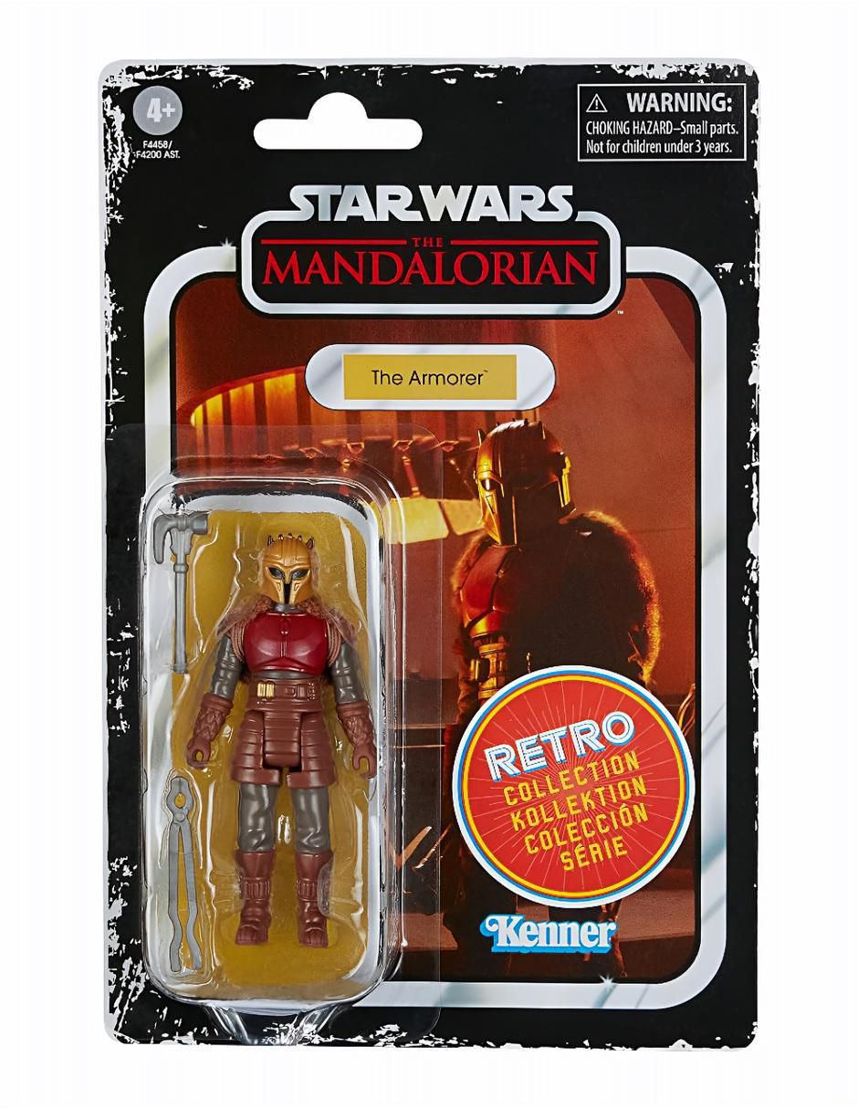 Figura de Colección Star Wars The Mandalorian The Armorer Articulado 2