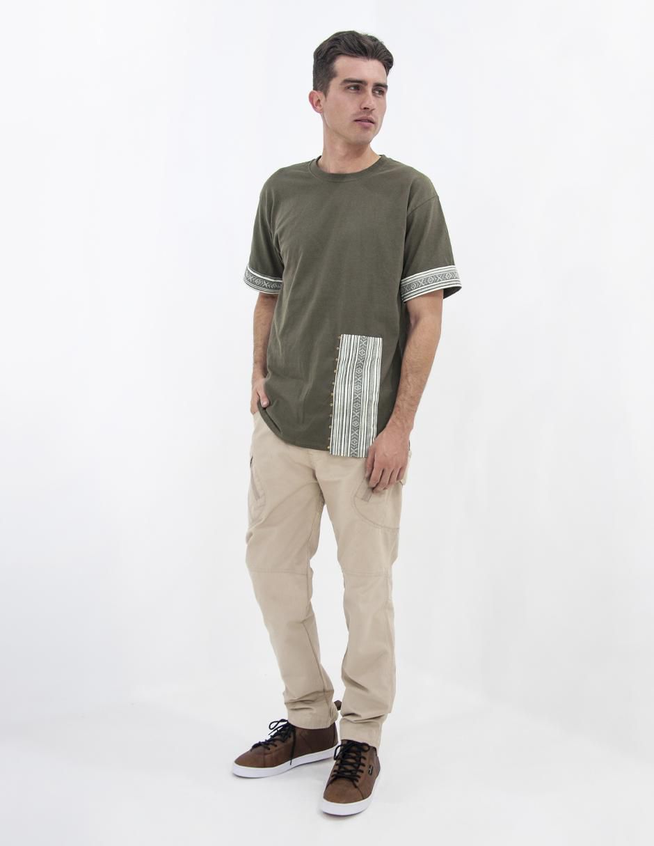 Playera cuello redondo para hombre 3