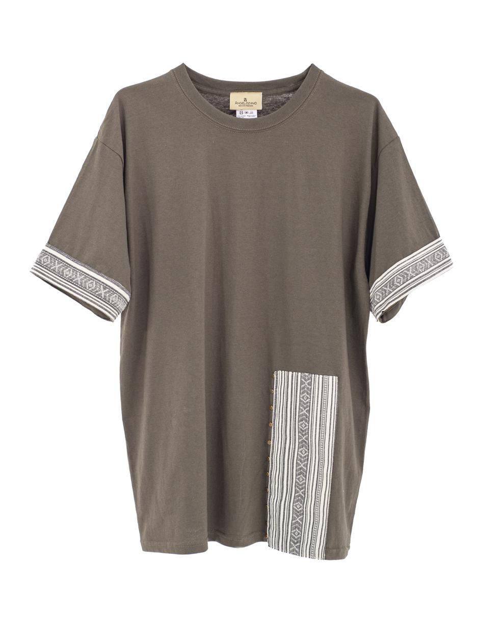 Playera cuello redondo para hombre 7