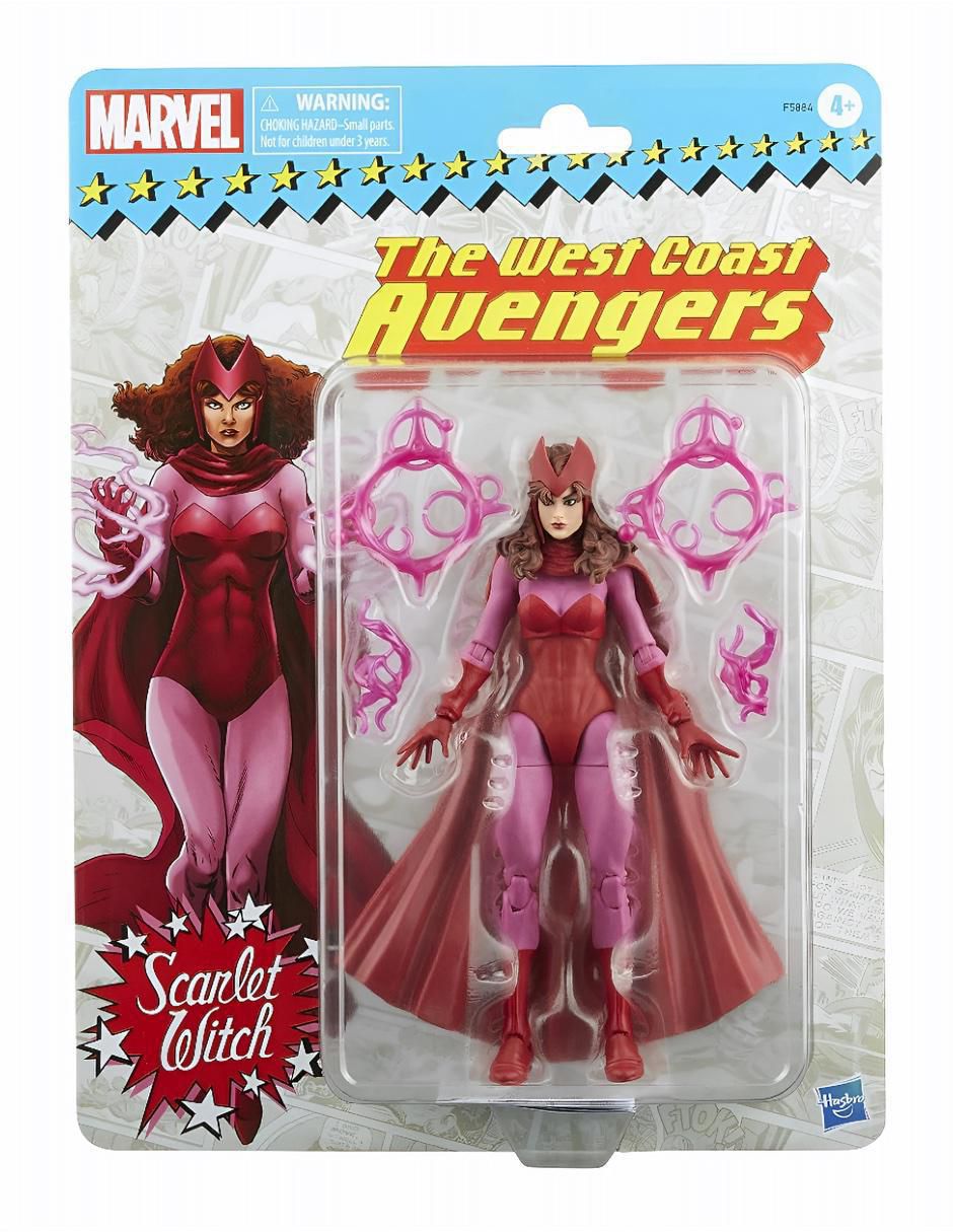 Figura de Acción Marvel Legends Series Scarlet Witch Articulado 2