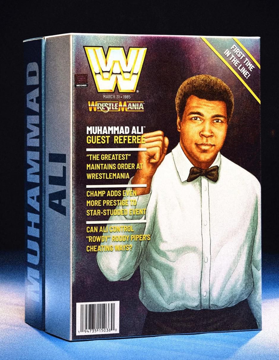 Set figuras WWE Muhammad Ali collectors 4