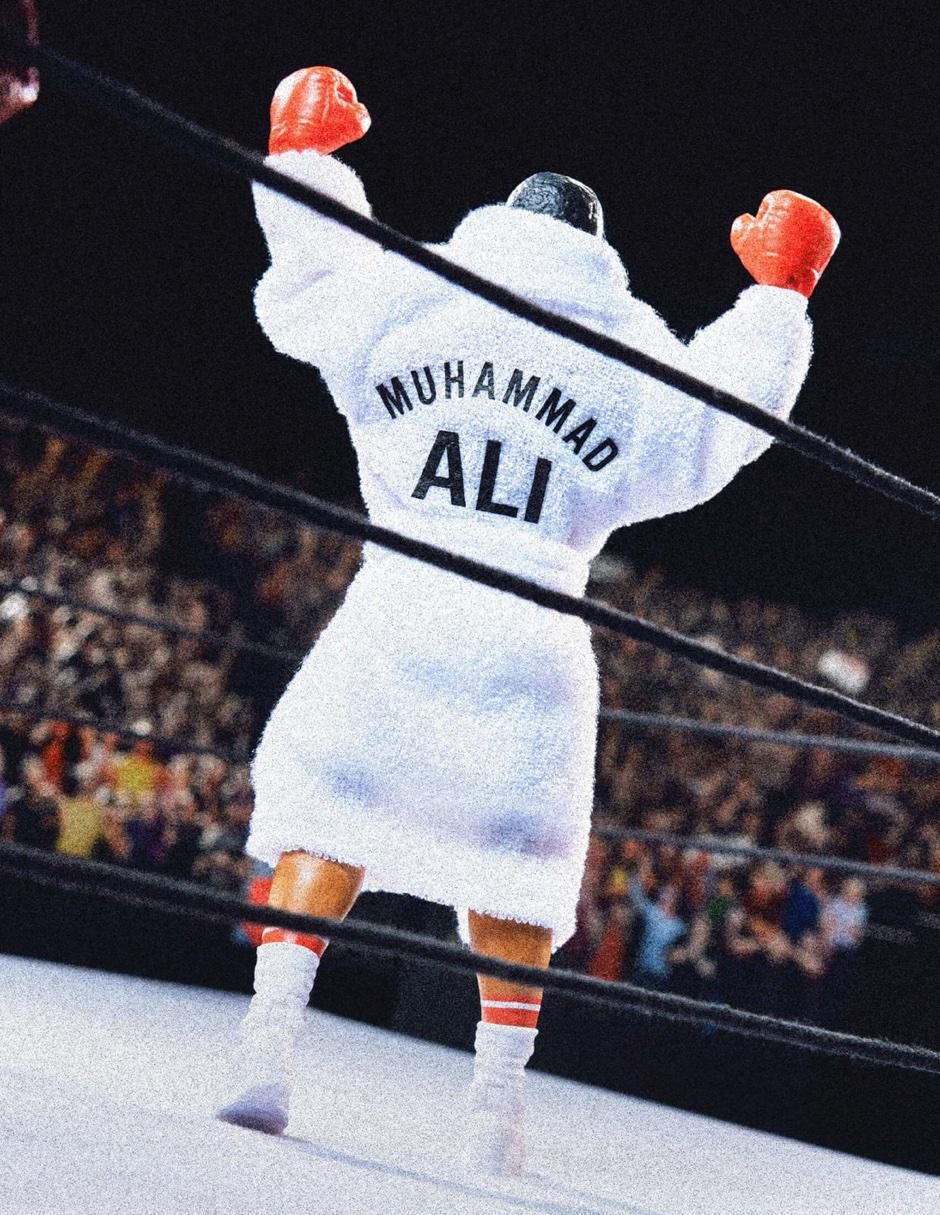 Set figuras WWE Muhammad Ali collectors 6