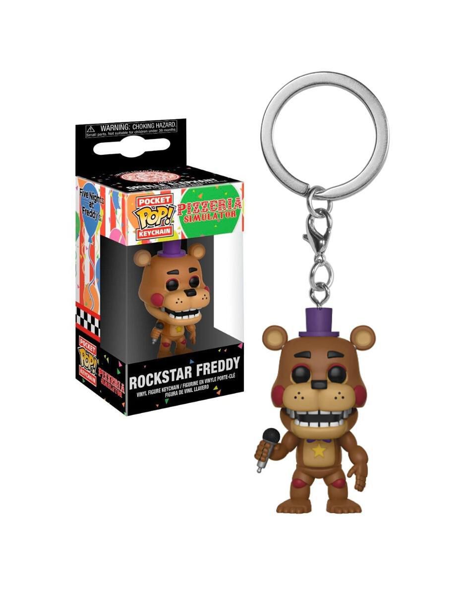 Llavero Funko Pocket Pop! Keychan Freddy Five Nights At Freddy's de plástico 2