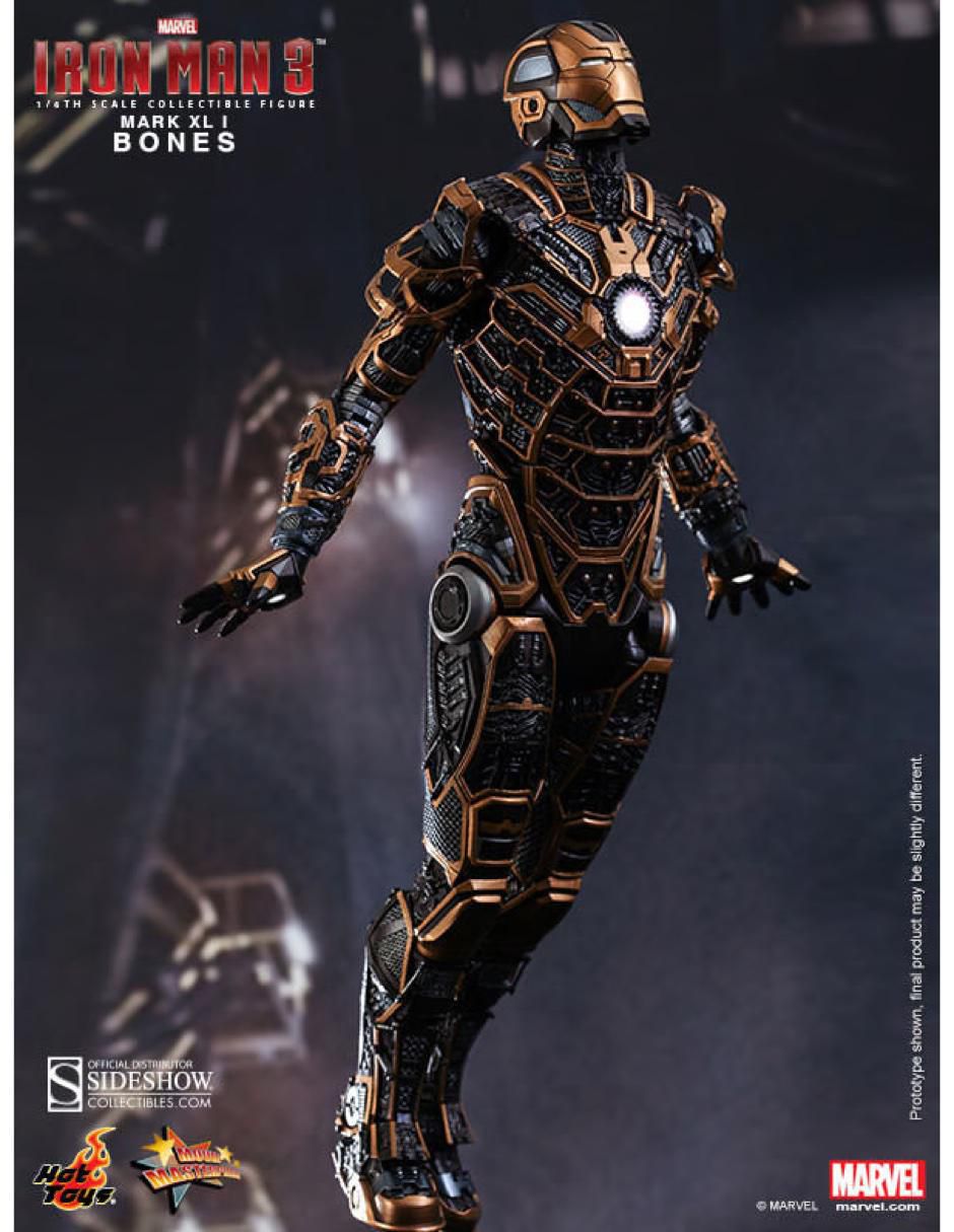 Figura de colección Marvel Studios: Iron Man Iron Man collectors con luz 4