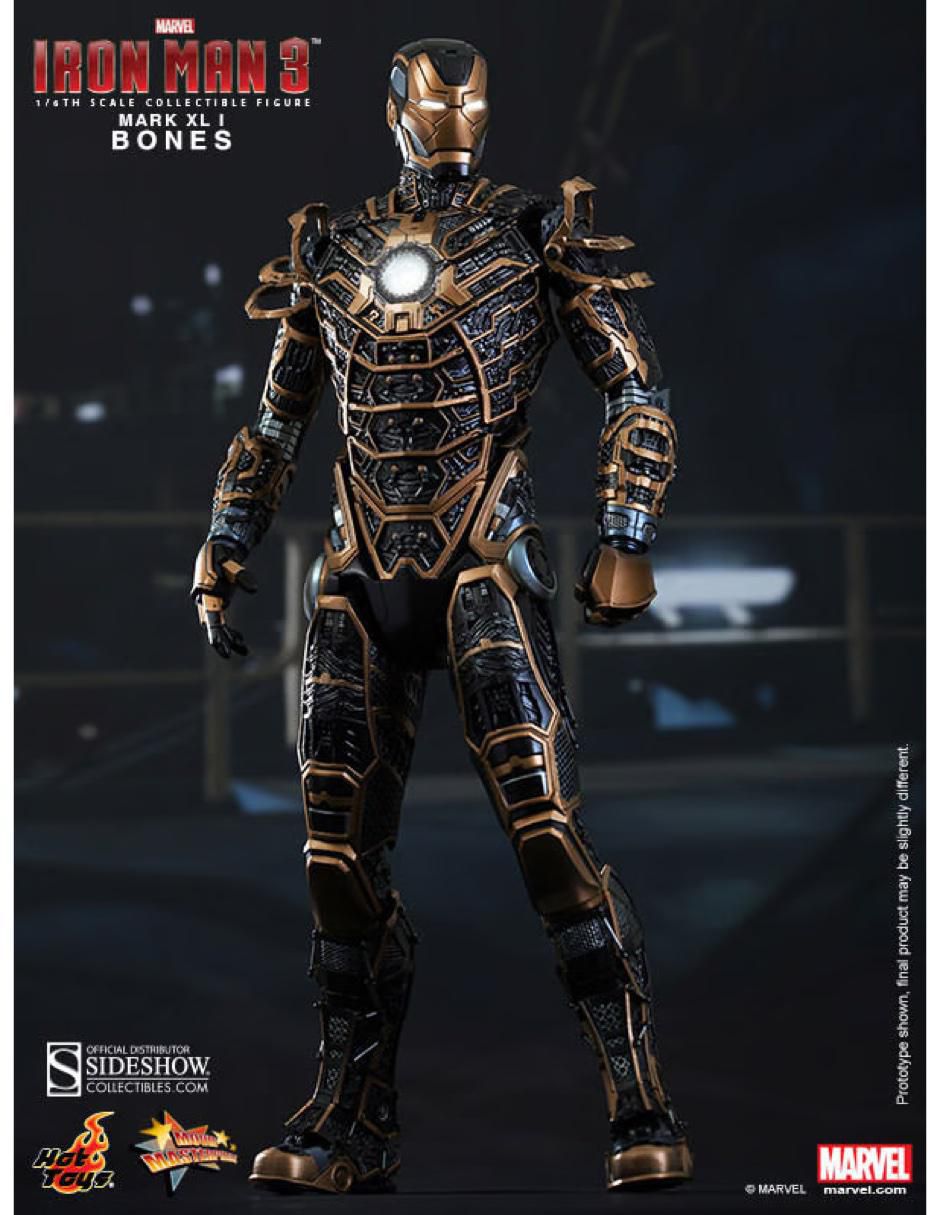 Figura de colección Marvel Studios: Iron Man Iron Man collectors con luz 6