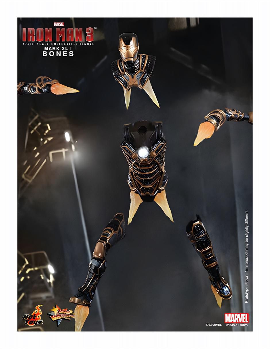 Figura de colección Marvel Studios: Iron Man Iron Man collectors con luz 7