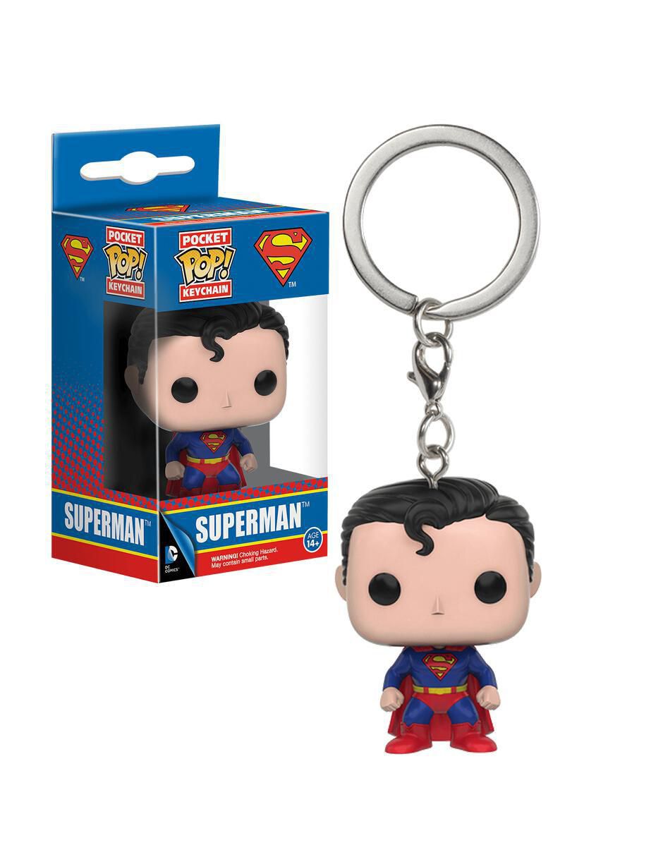 Llavero Funko Pocket Pop! Keychan Superman de plástico 2