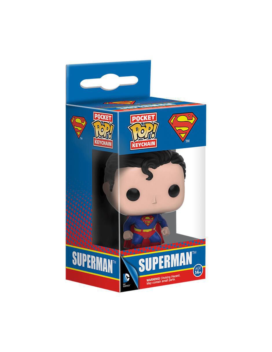 Llavero Funko Pocket Pop! Keychan Superman de plástico 3