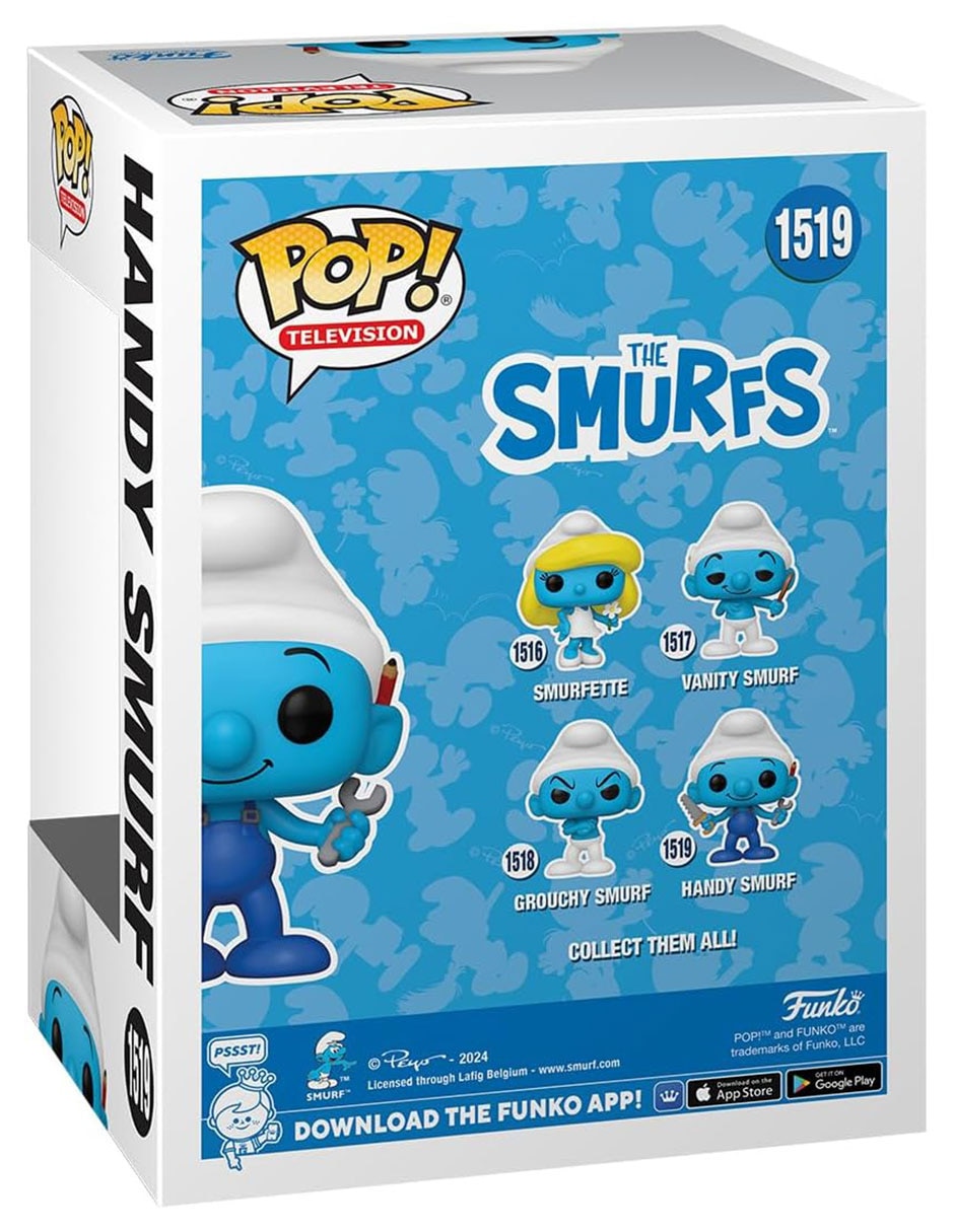 POP! Television The Smurfs Handy Smurf 3