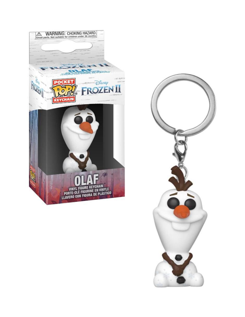Llavero Olaf de plástico 2