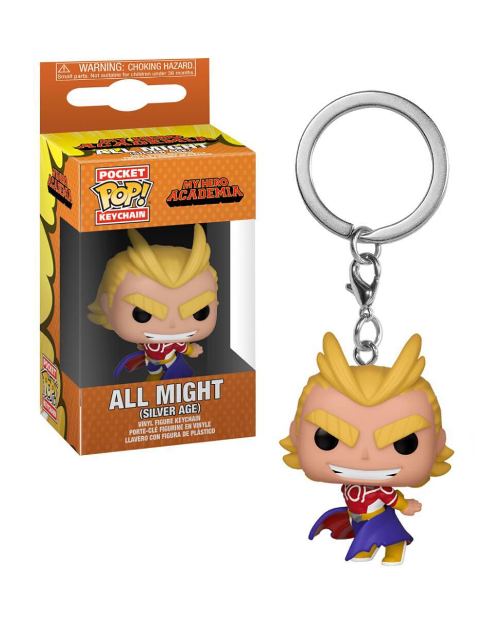 Llavero All Might de plástico 2