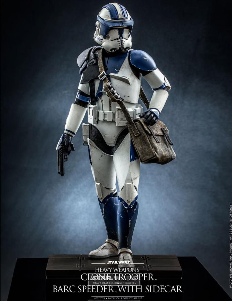 Figura de colección Star Wars: The Clone Wars Clone Trooper deluxe 4