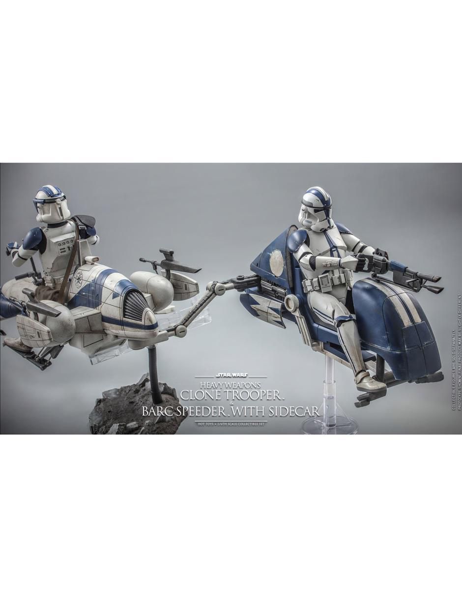 Figura de colección Star Wars: The Clone Wars Clone Trooper deluxe 5