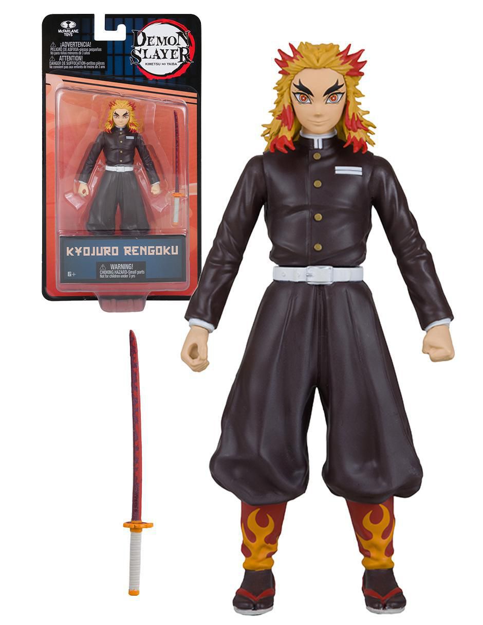 Figura de Colección Demon Slayer Kyojuro Rengoku Articulado 2