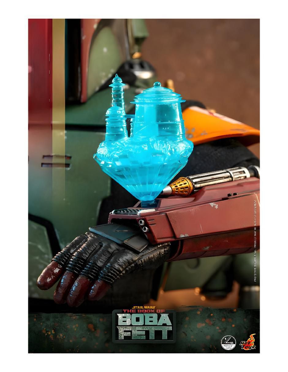 Figura de colección Star Wars The Book Of Boba Fett deluxe con luz 4