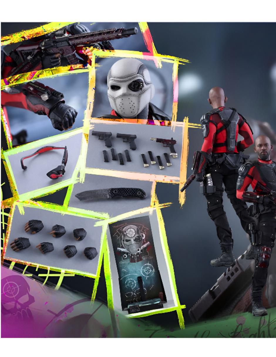 Figura de colección Suicide Squad Deadshot collectors 2