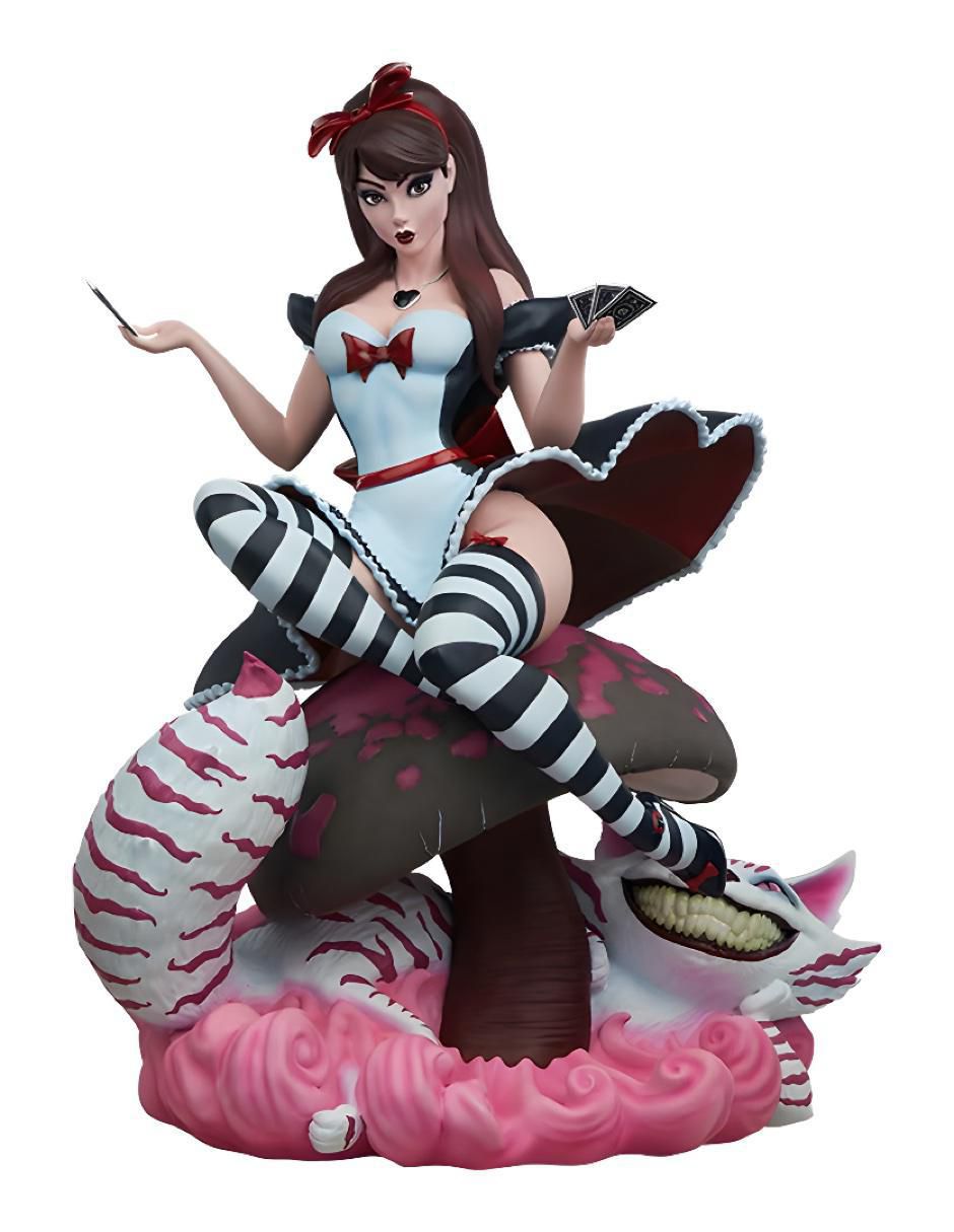 Estatua articulada Alice in wonderland Alice chase Estatua articulada Alice in wonderland Alice chase