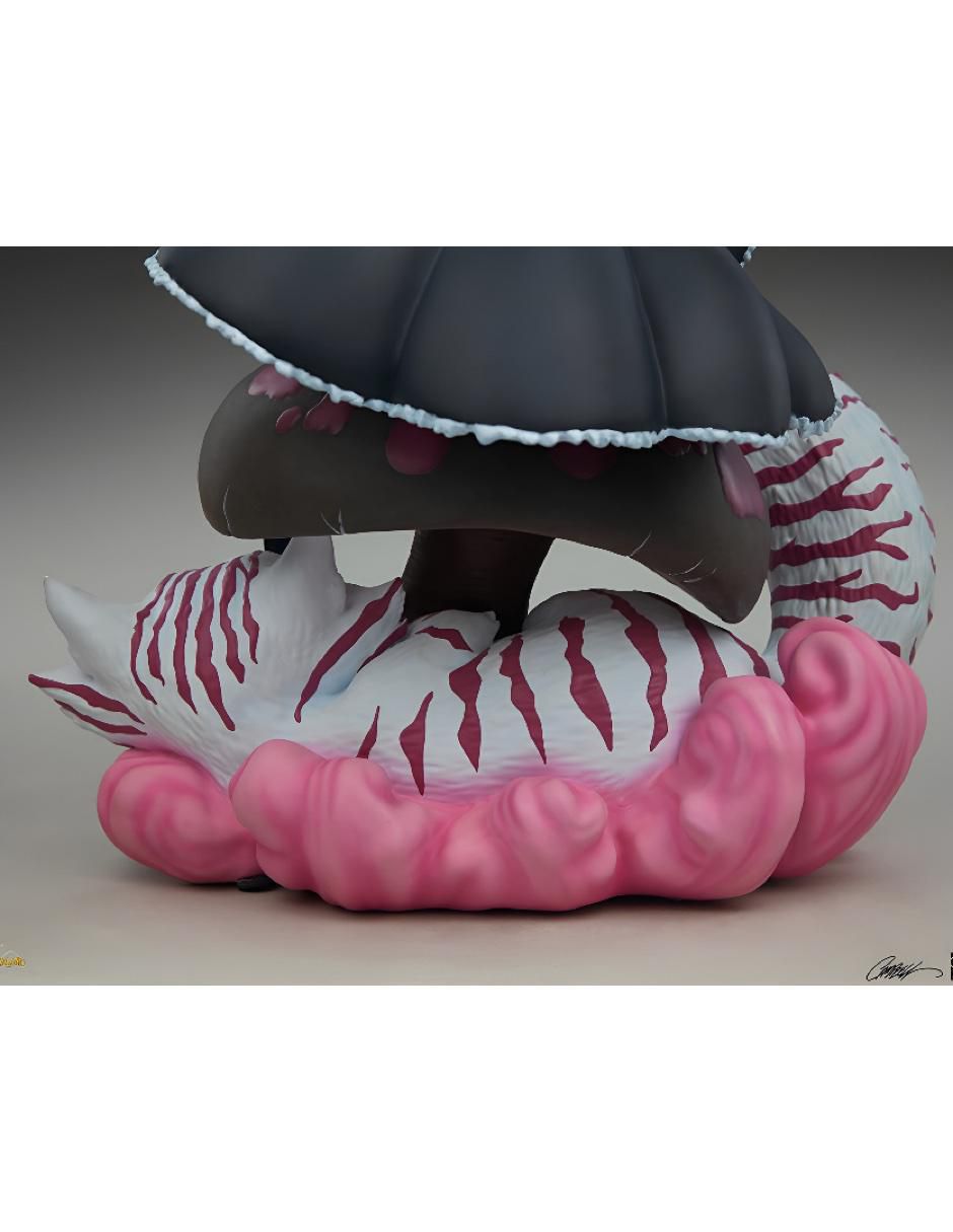Estatua articulada Alice in wonderland Alice chase 4