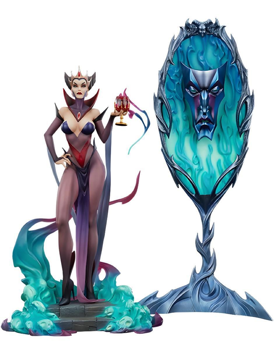 Estatua articulada Disney Evil Queen deluxe con luz Estatua articulada Disney Evil Queen deluxe con luz