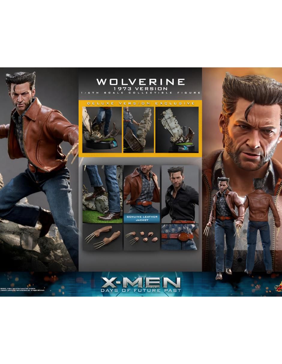 Figura de colección X-Men Wolverine deluxe 2