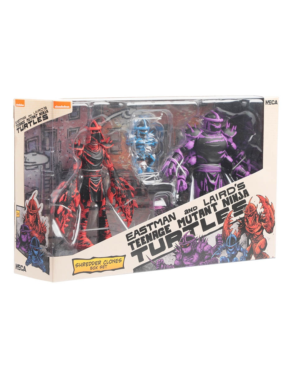 Figura de colección articulada Teenage Mutant Ninja Turtles Shredder Clones collectors 2