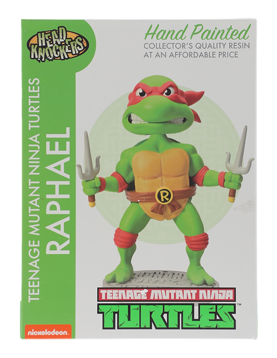 Figura de colección Tortugas Ninja Raphael collectors cabeza oscilante 5