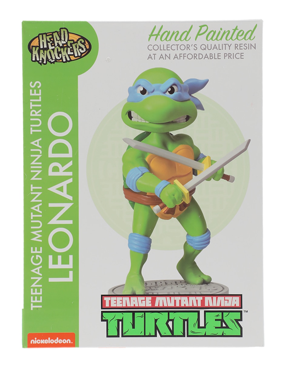 Figura de colección Tortugas Ninja Leonardo collectors cabeza oscilante 5