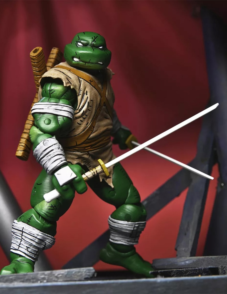 Figura de colección Teenage Mutant Ninja Turtle Mike articulado 5
