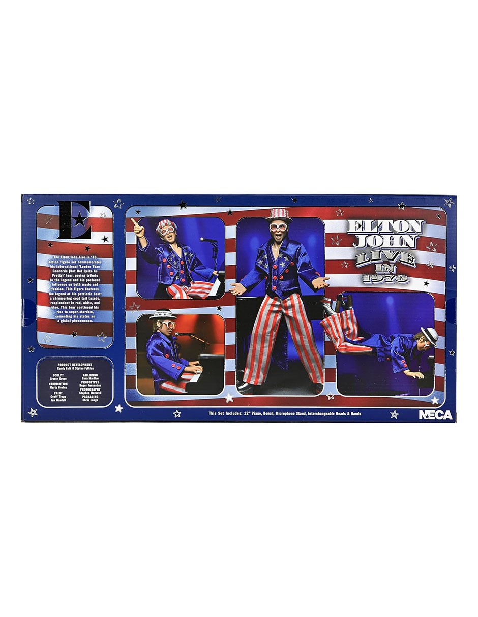 Figura de colección articulada Elton John Live in 1976 3