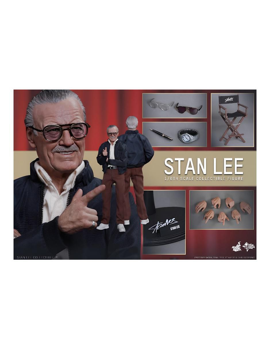 Figura de colección Marvel Comics Stan Lee deluxe 4