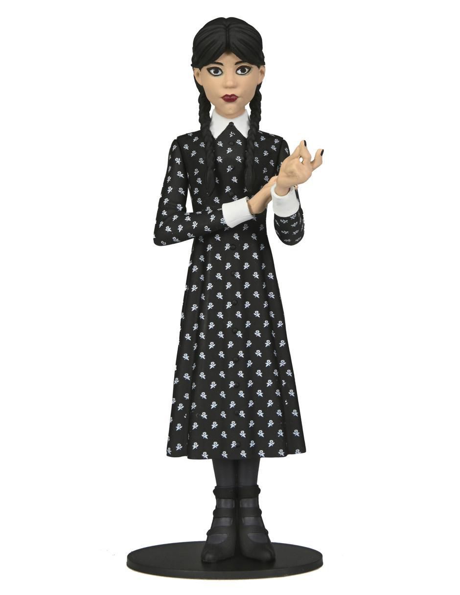 Figura de colección articulada Wednesday Merlina Addams Figura de colección articulada Wednesday Merlina Addams