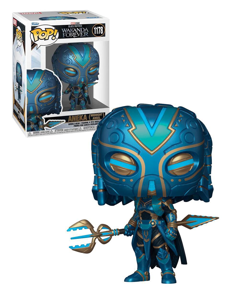 Pop! Black Panther: Wakanda Forever Aneka (Midnight Angel) cabeza oscilante 2