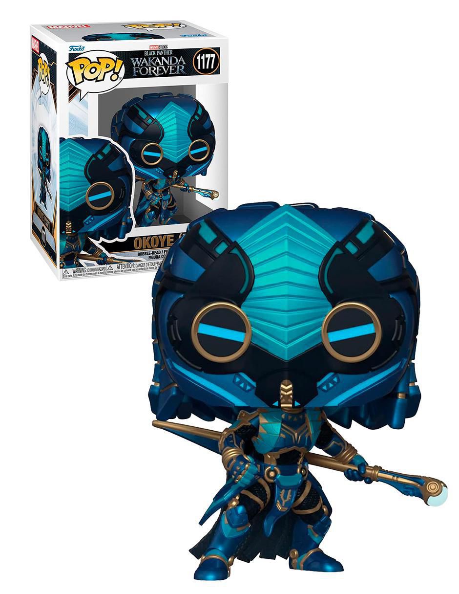 Pop! Black Panther: Wakanda Forever Okoye cabeza oscilante 2
