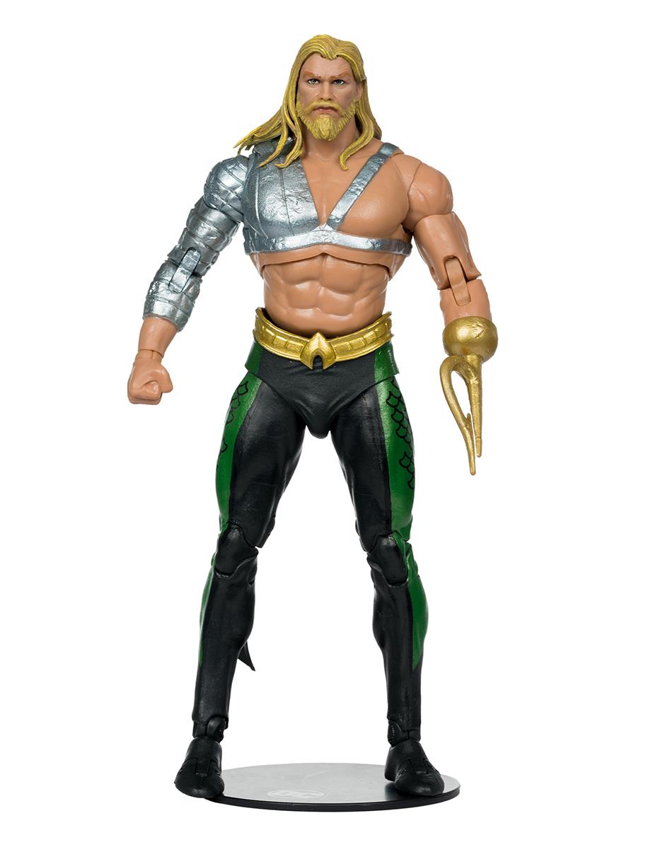 Figura de acción DC Multiverse Aquaman deluxe 5