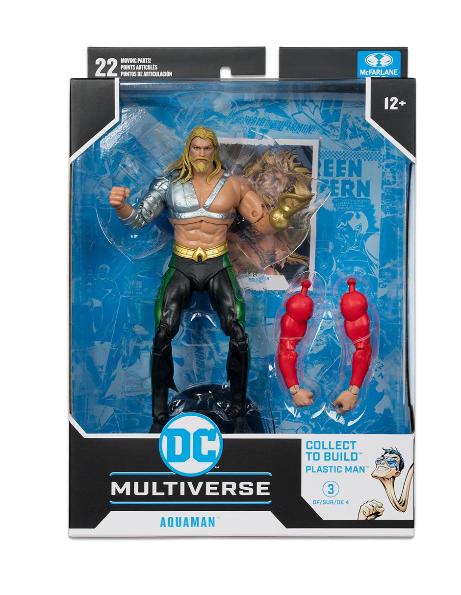 Figura de acción DC Multiverse Aquaman deluxe 9