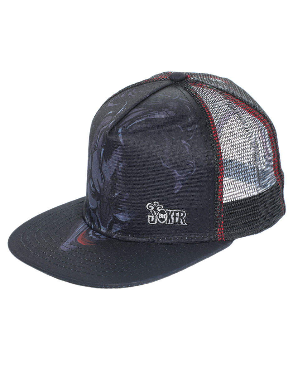 Gorra con visera plana snapback The Joker infantil 3