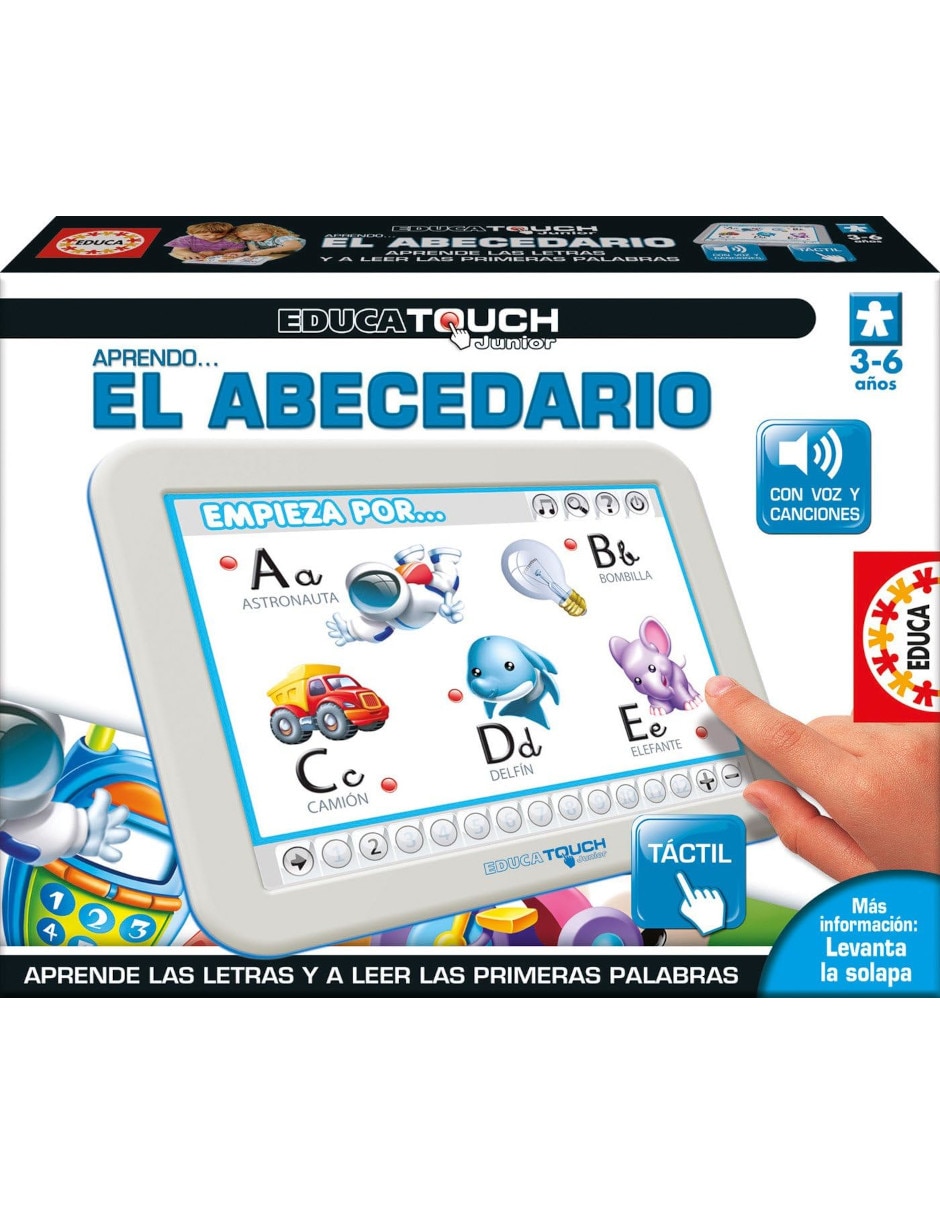 Touch Jr Abecedario Educa Touch Jr Abecedario Educa
