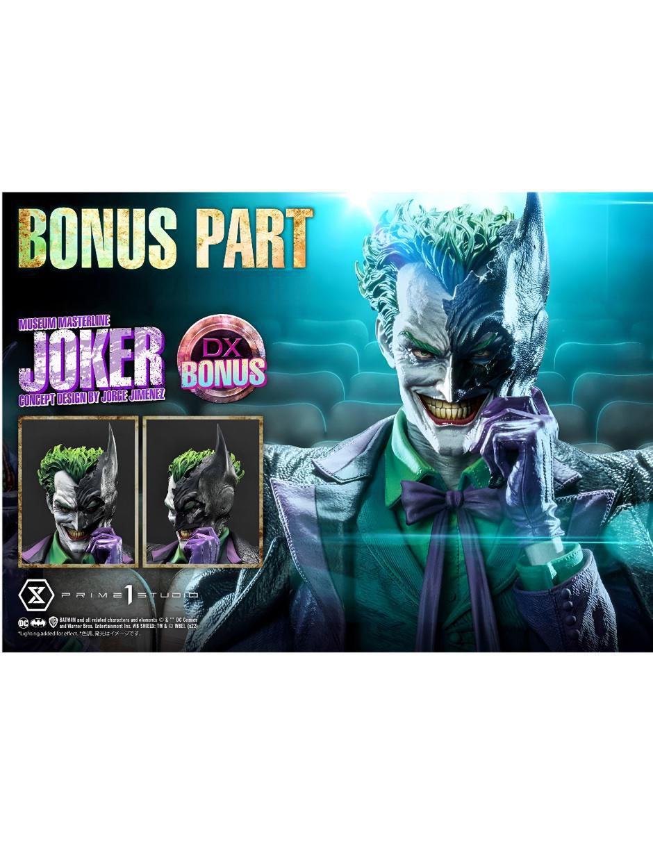 Estatua articulada Batman The Joker deluxe 2