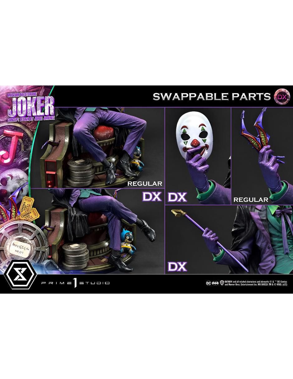 Estatua articulada Batman The Joker deluxe 5