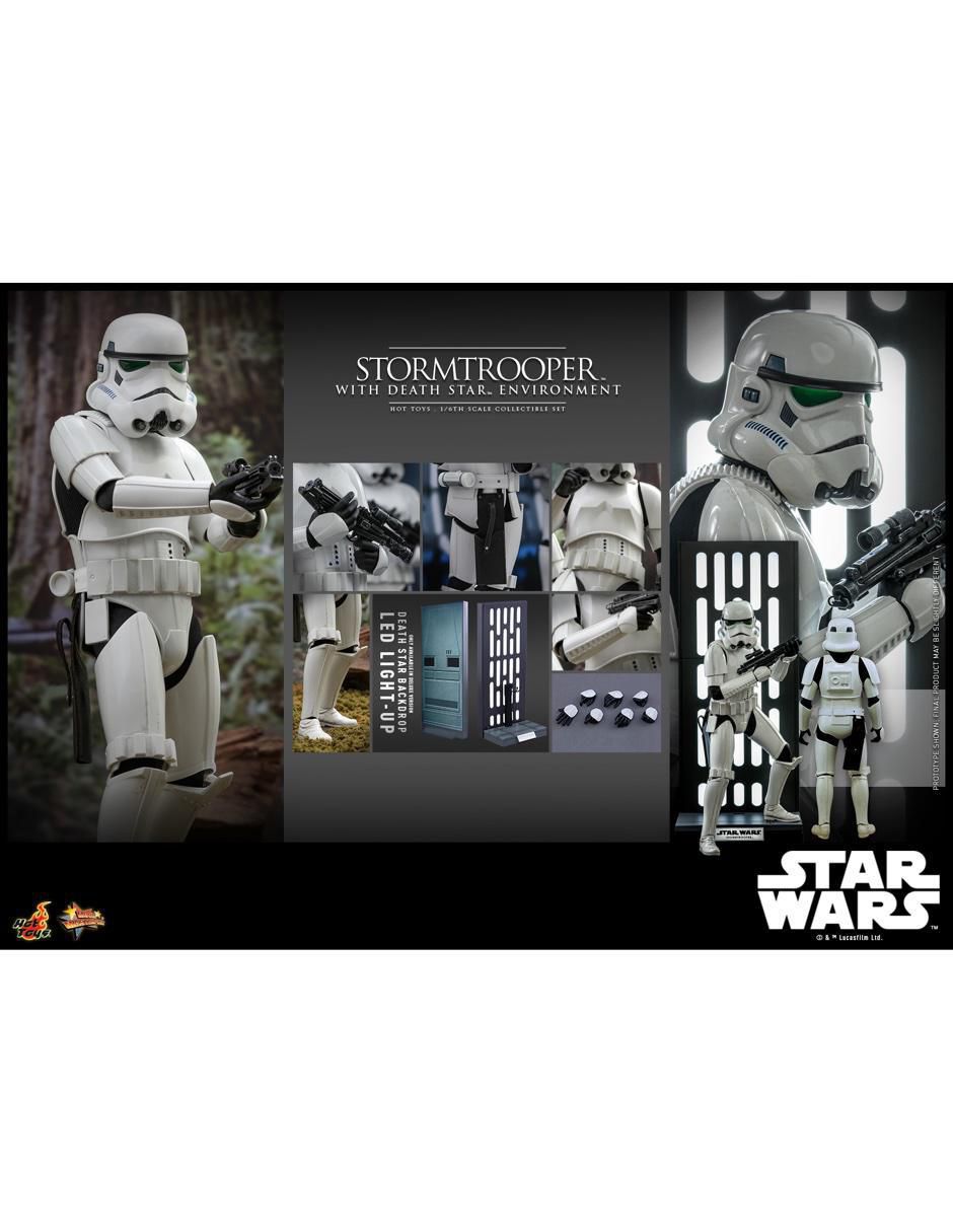 Figura de colección Star Wars Stormtrooper collectors con luz 2