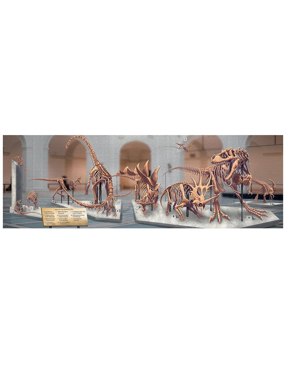 Rompecabezas Dinosaurios prehistóricos 1000 piezas