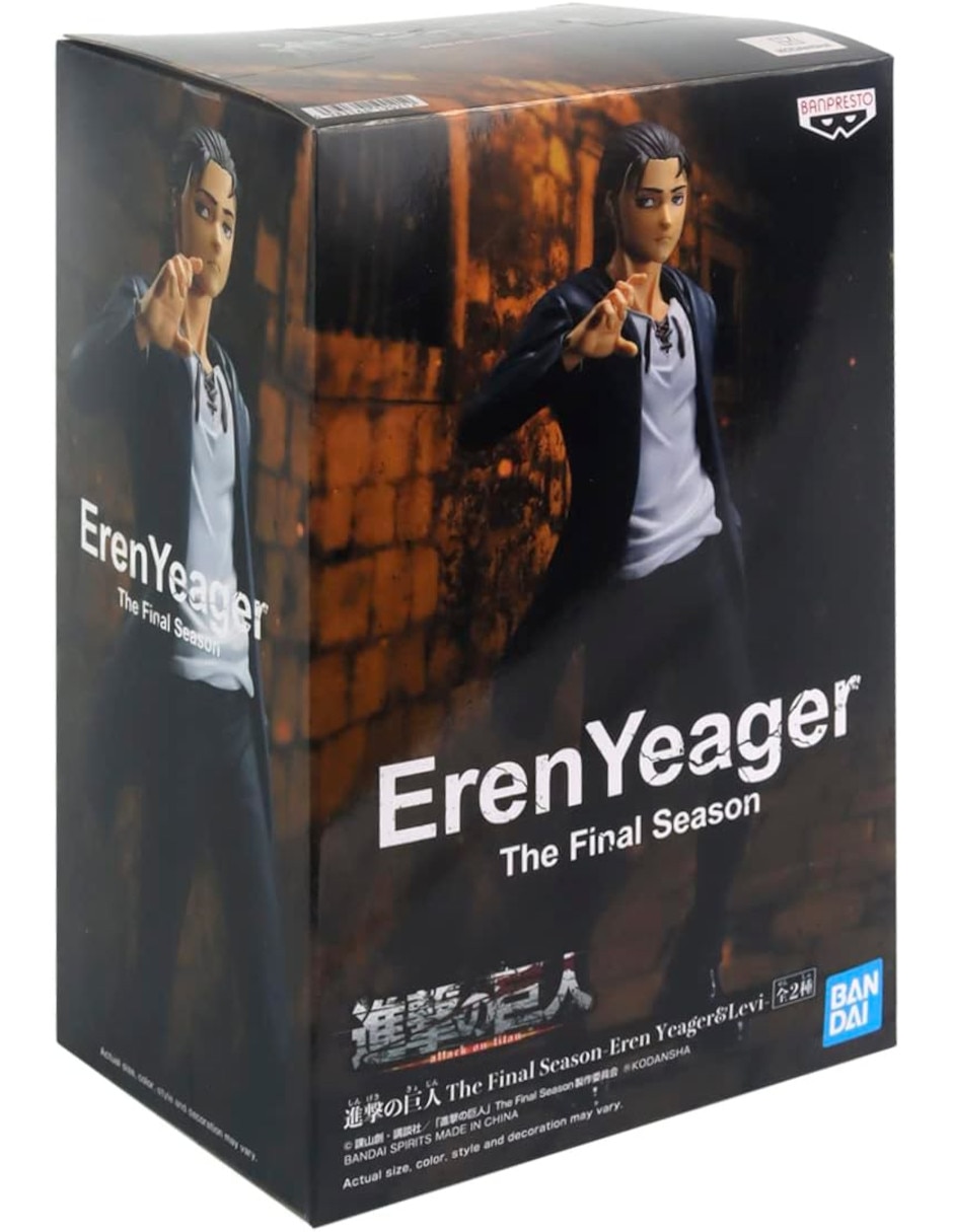 Figura de colección articulada Attack on Titan Eren Jaeger Attack on Titan collectors 2