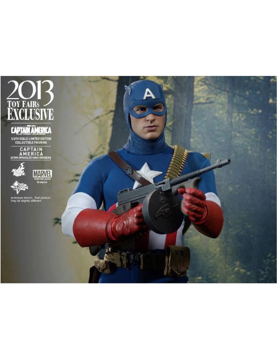 Figura de colección Marvel: Avengers Capitán América 2