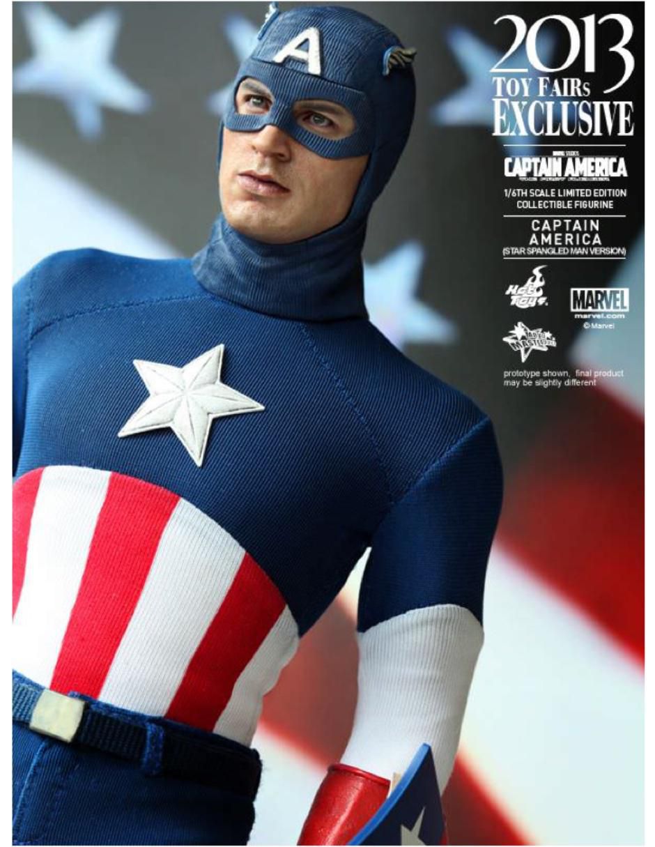 Figura de colección Marvel: Avengers Capitán América 4