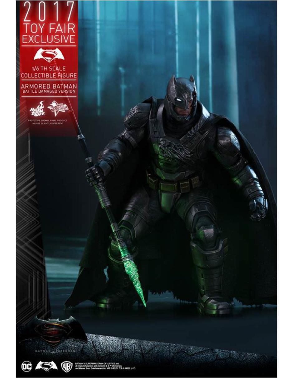 Figura de colección Batman vs Superman con luz articulado 4