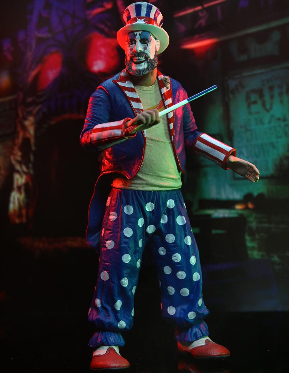 Figura de colección House of 1000 Corpses Capitán Spaulding aniversario 4