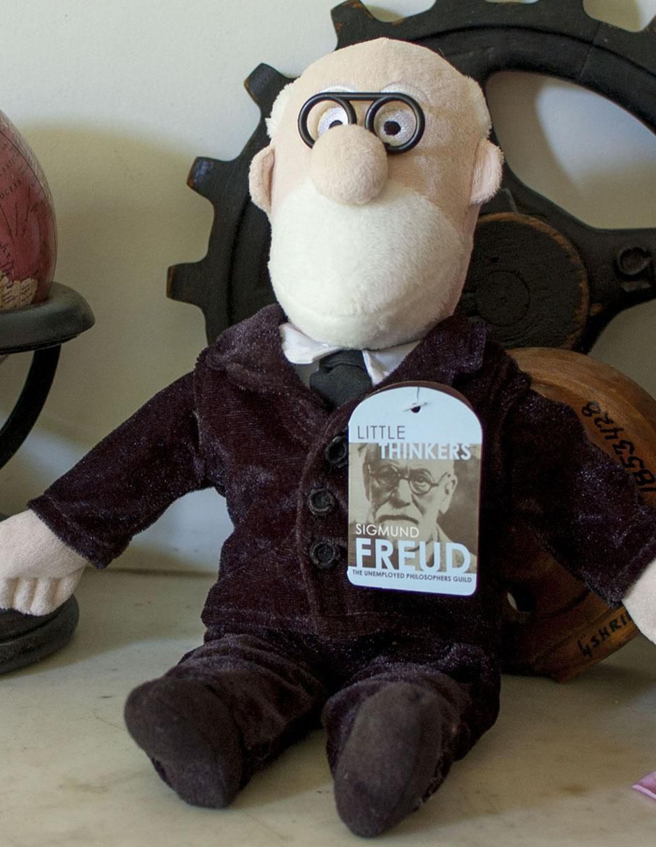 Peluche de Sigmund Freud Muñeco de 12 cm 2