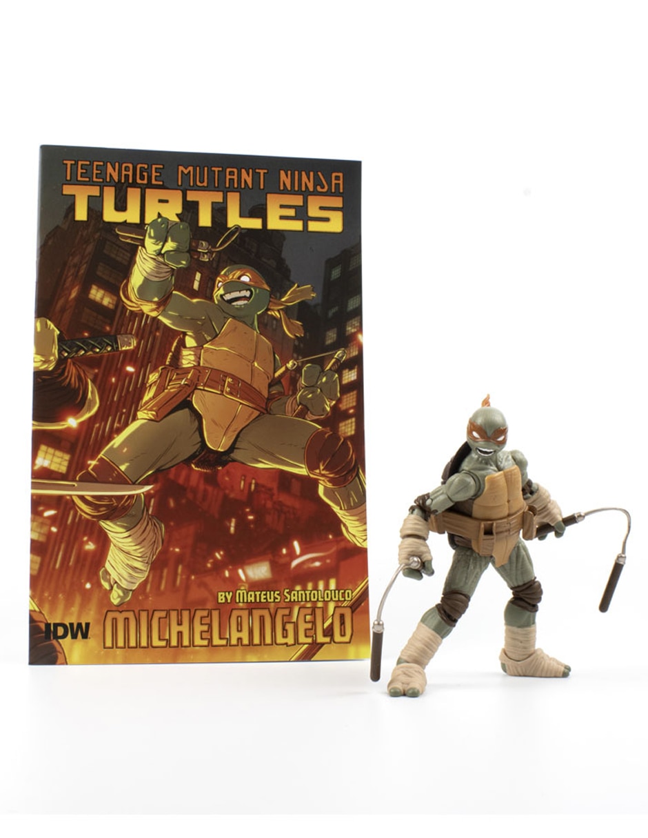 Figura de colección Tortugas Ninja Miguel Ángel articulado